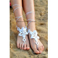 Crochet Sandales pieds nus Cadeau de mariage Chaussettes de yoga